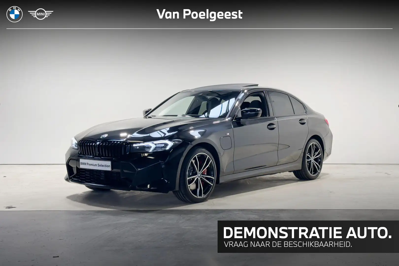 BMW 320 3 Serie Sedan 320e M Sportpakket Pro Aut. Negru - 1