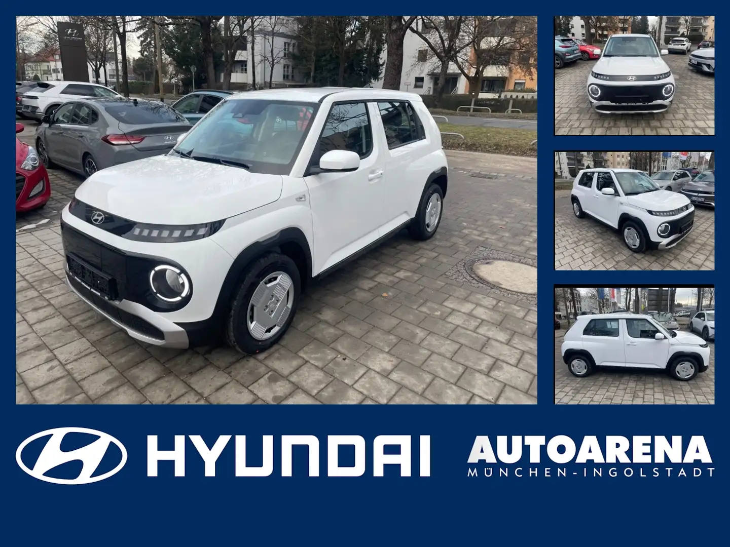 Hyundai Inster EV (MY25) 42 kWh SELECT Effizienz-Paket Білий - 1