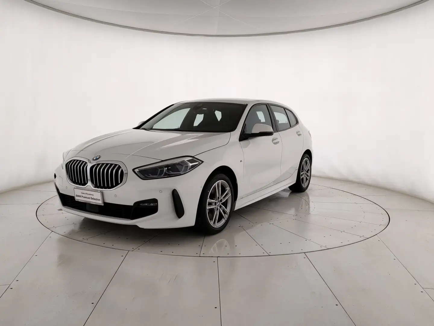 BMW 120 120d Msport auto Bianco - 1