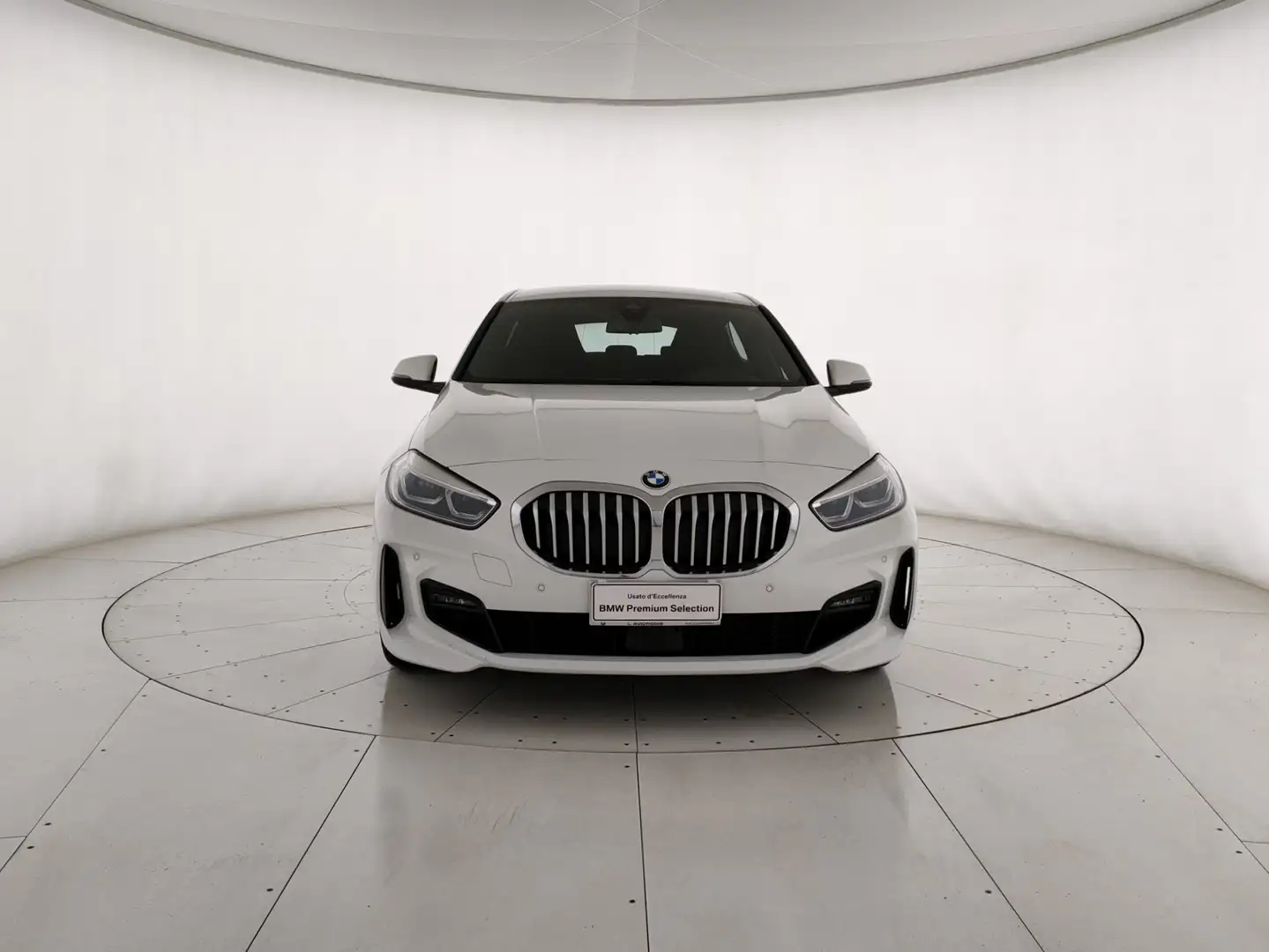 BMW 120 120d Msport auto Bianco - 2
