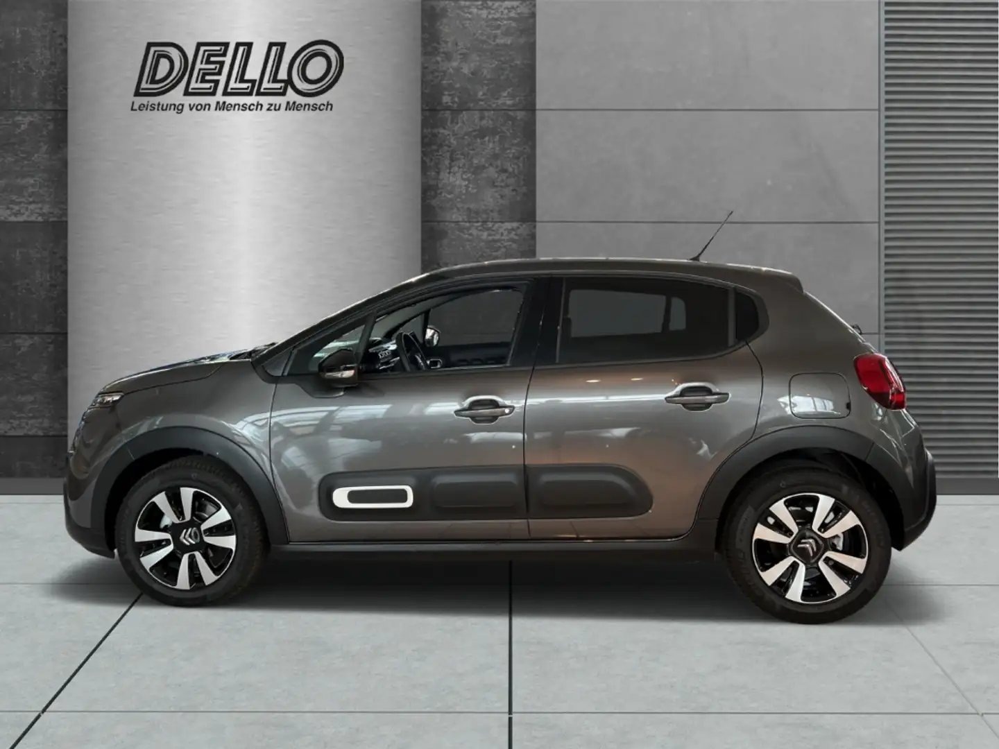 Citroen C3 1.2 EU6d Origin PureTech 110 S&S Max LED Klimaauto Gris - 2