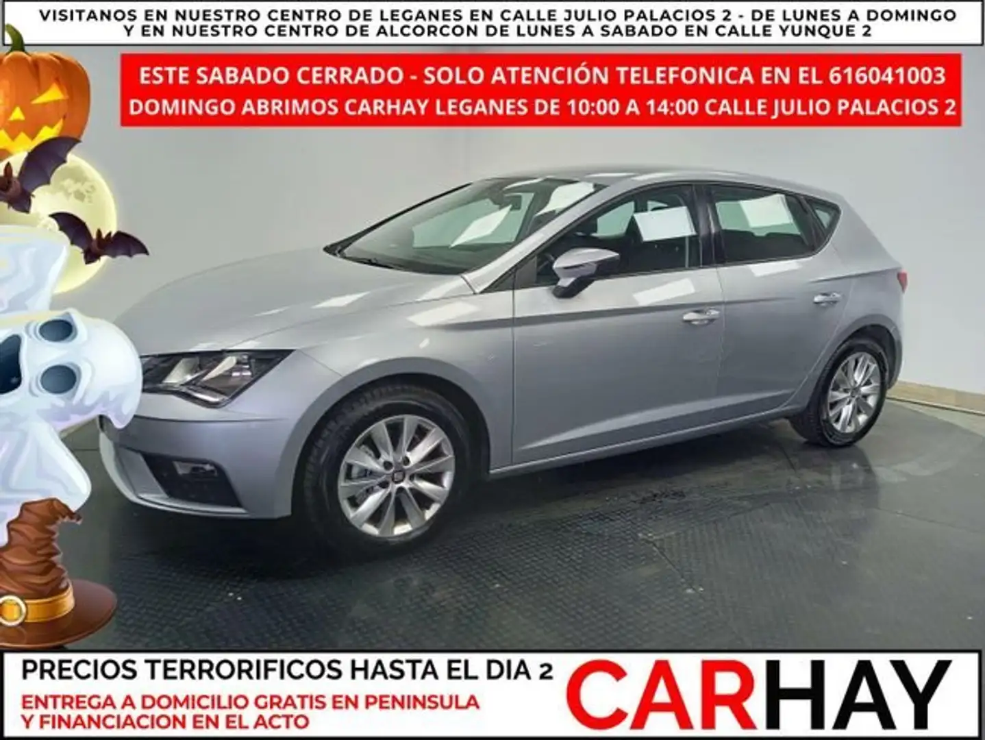 SEAT Leon 1.4 TSI ACT S&S Style DSG7 150 Gris - 1