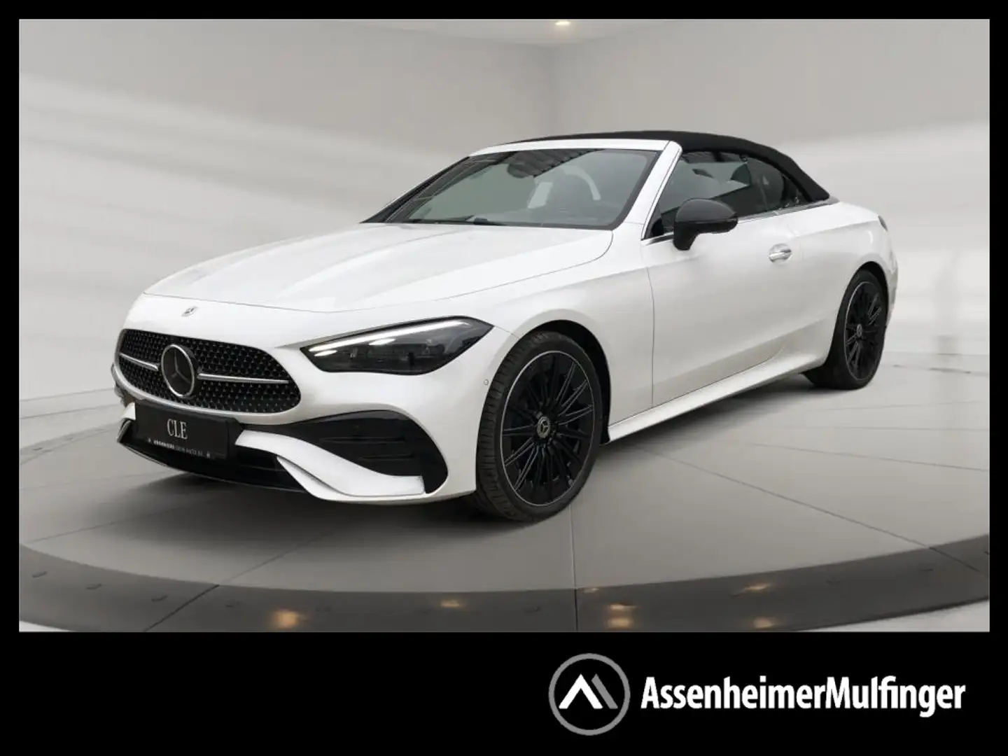 Mercedes-Benz CLE 300 4MATIC Cabriolet AMG+MBUX+Burm+Night+AHK Weiß - 1
