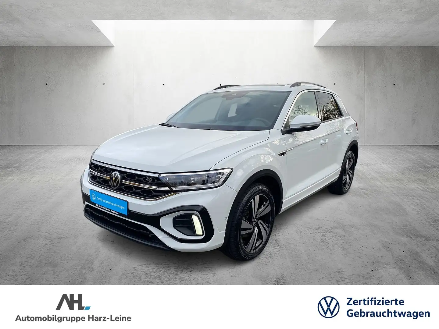 Volkswagen T-Roc 1.5 TSI R-Line DSG LED Navi ACC AHK RFK Blanco - 1