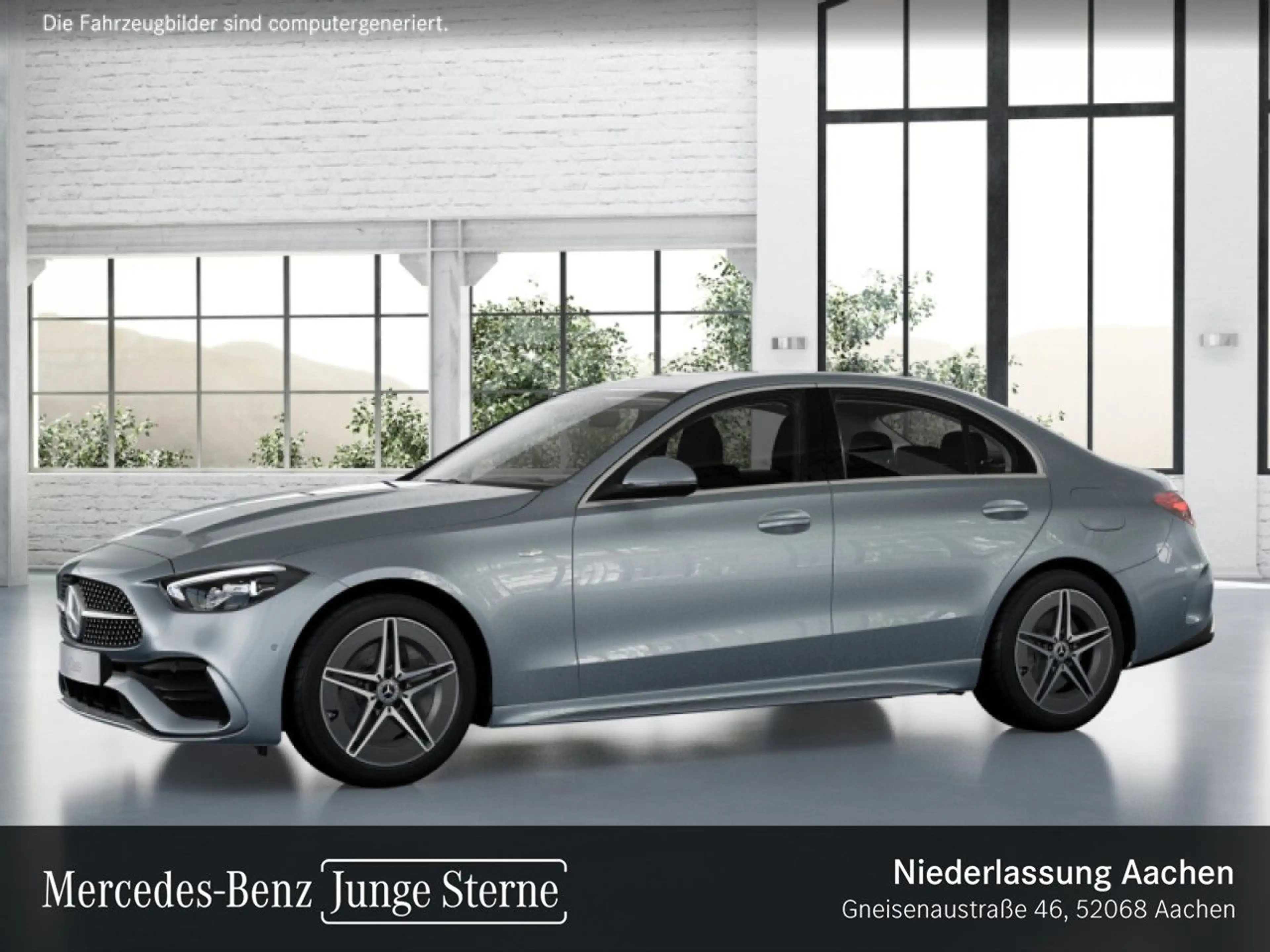 Mercedes-Benz C 300 e AMG+LED+KAMERA+TOTW+KEYLESS+9G — photo 3