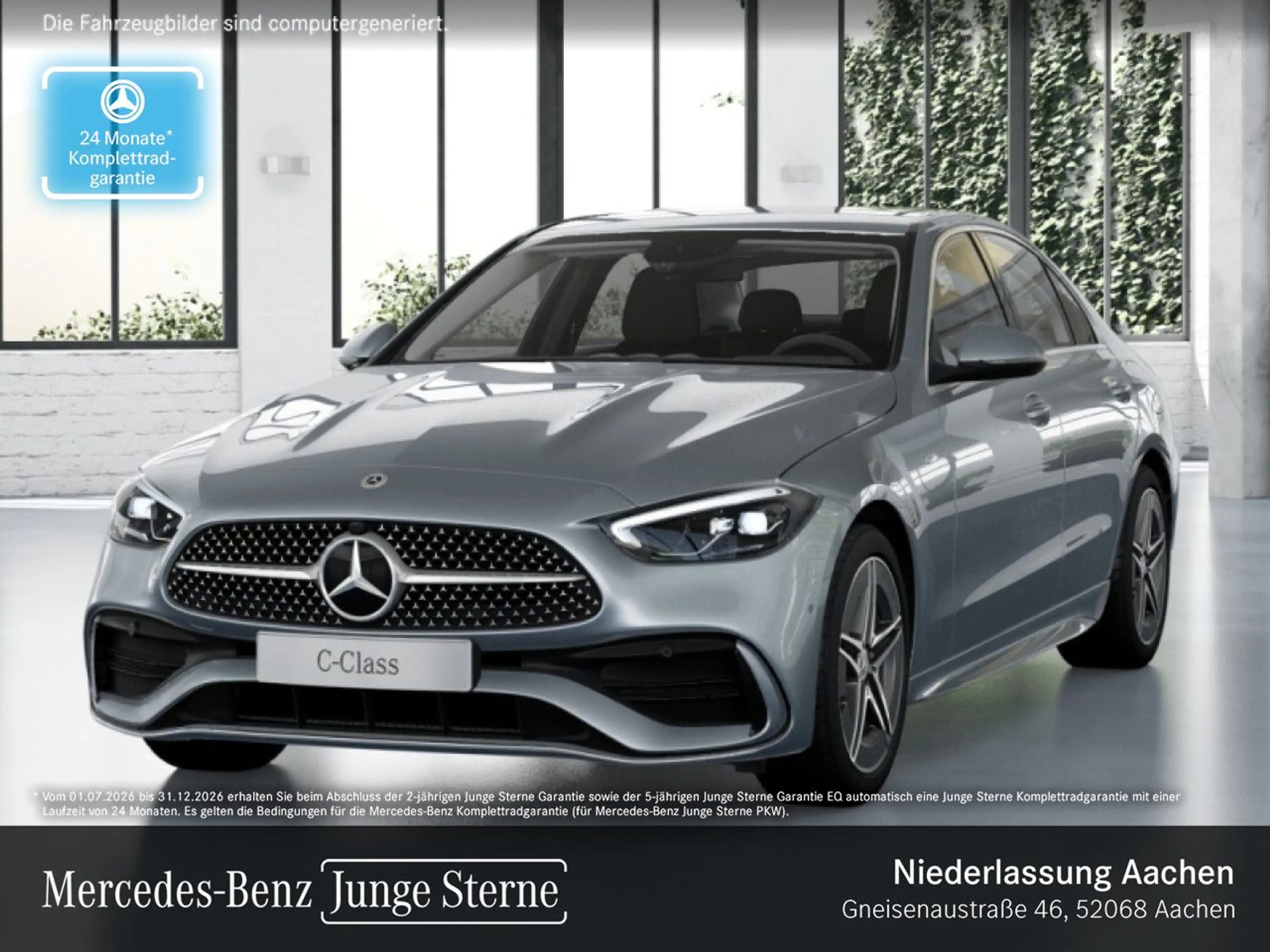 Mercedes-Benz C 300 e AMG+LED+KAMERA+TOTW+KEYLESS+9G