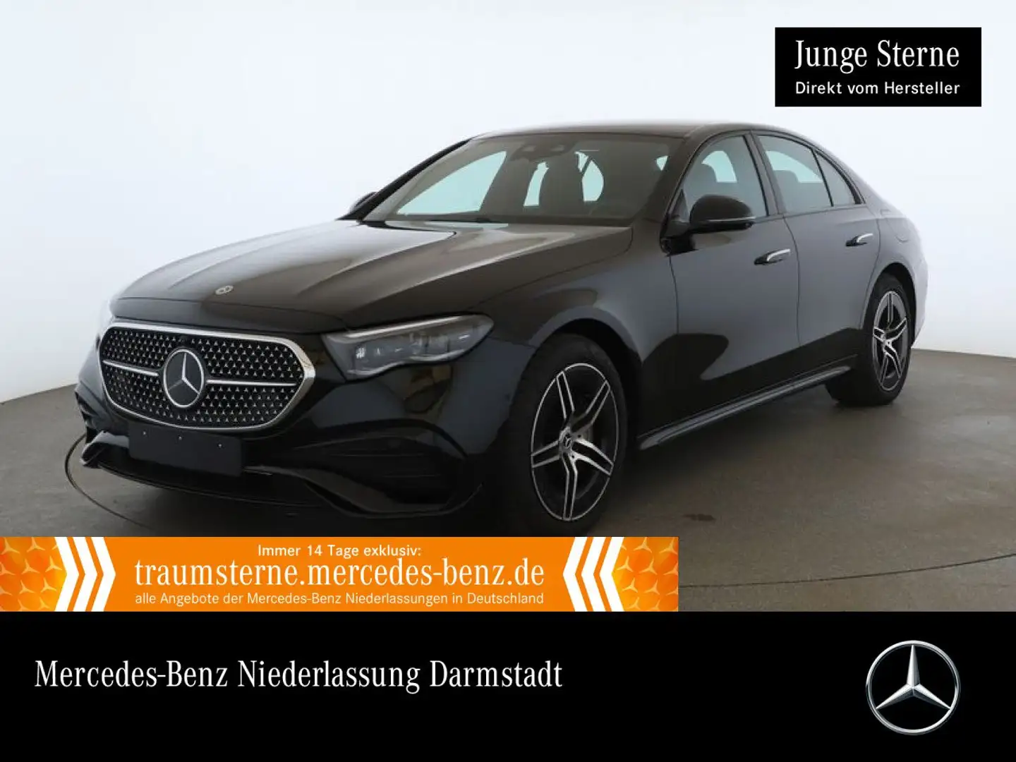 Mercedes-Benz E 400 e 4M AMG Fahrass 360° Distr. Multisitz Night Czarny - 1