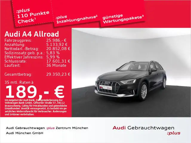 Audi A4 Allroad A4 allroad 40 TDI qu. S tronic Navi+