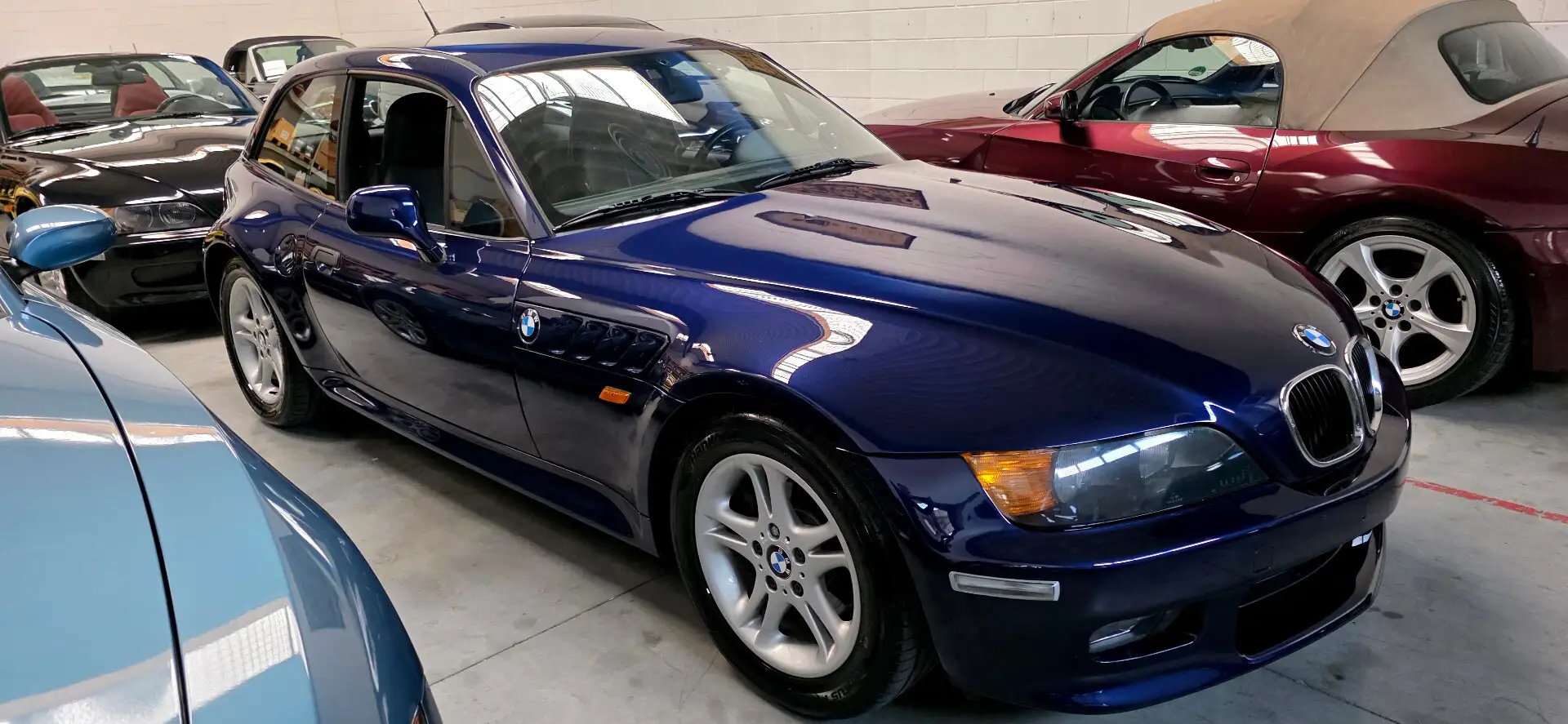 BMW Z3 2.8 Coupé Montreal Blue Blauw - 1