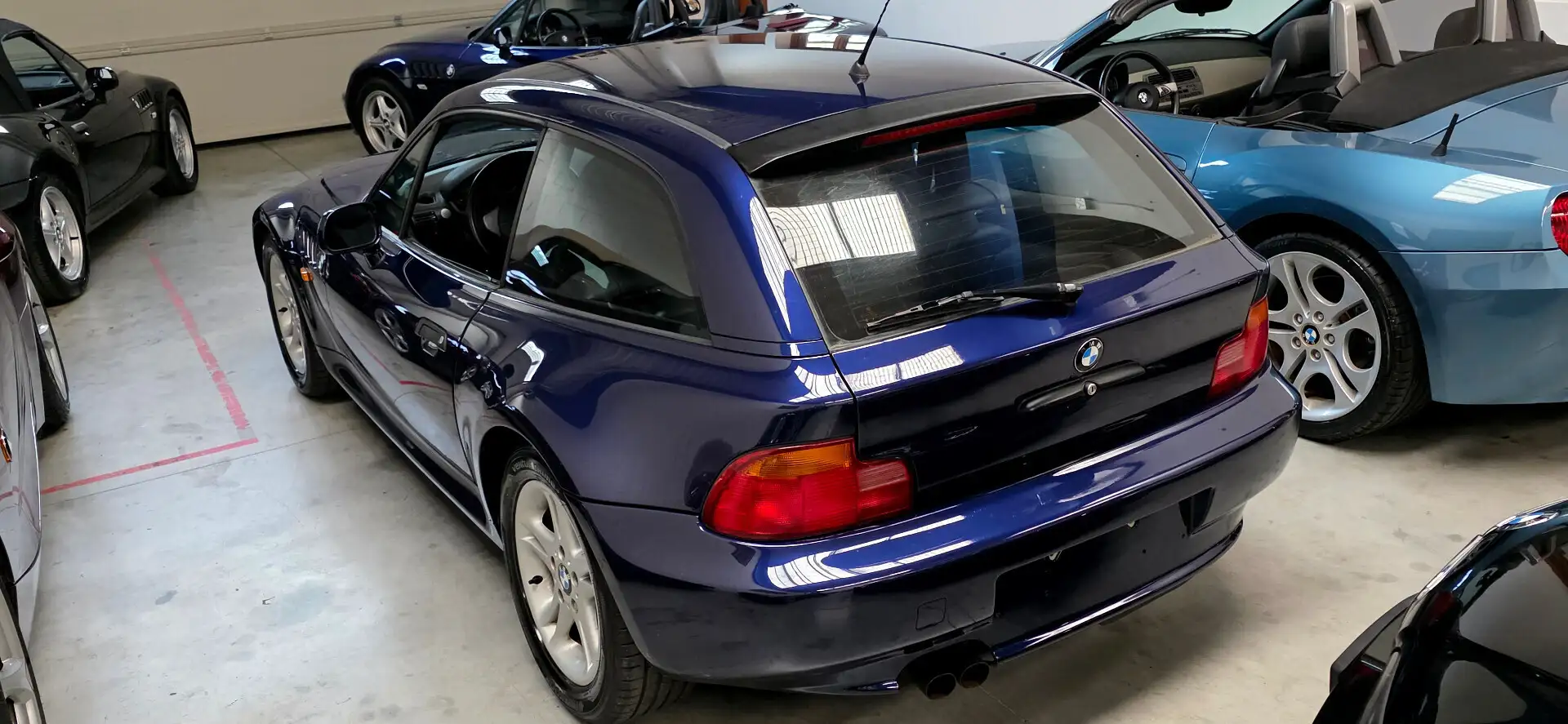 BMW Z3 2.8 Coupé Montreal Blue Blauw - 2