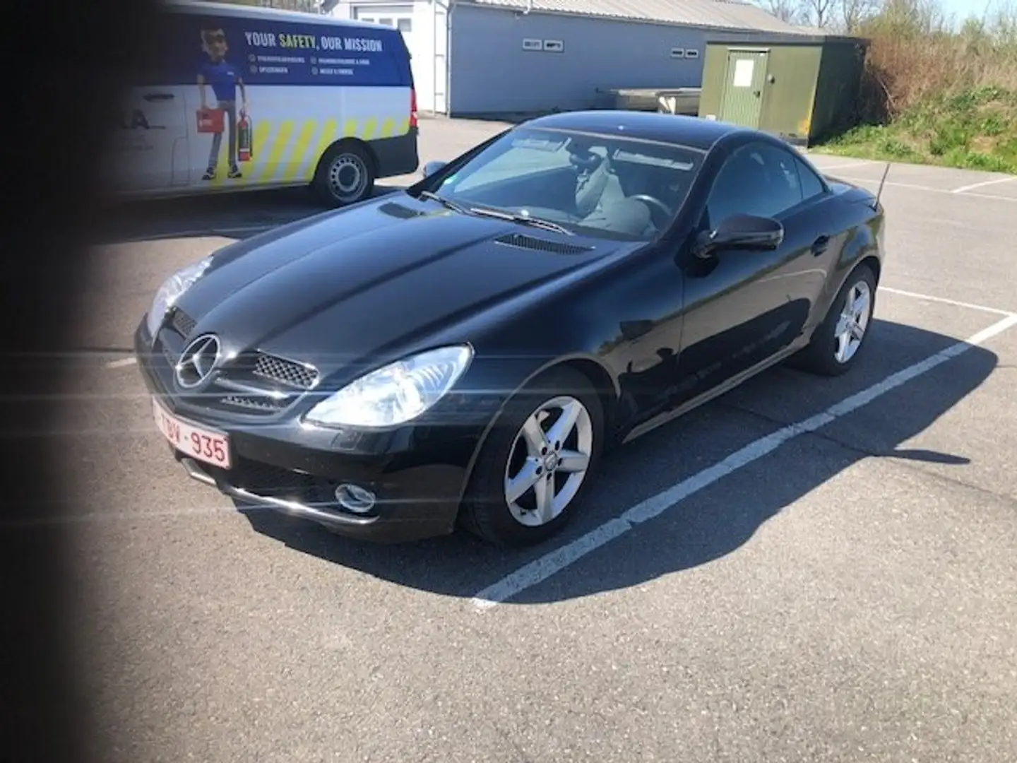 Mercedes-Benz SLK 200 SLK 200 Kompressor Automatik 2LOOK Edition Zwart - 2