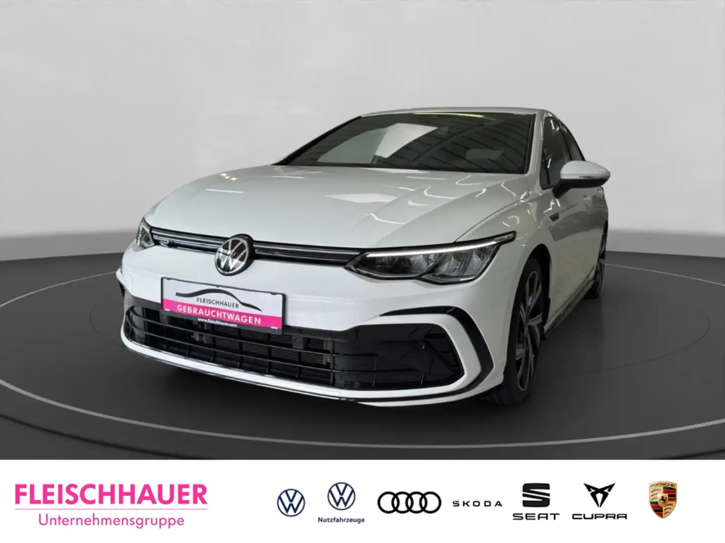 Volkswagen Golf VIII R-Line eTSI 1.5 Mildhybrid EU6d 1,5 R-L BT096 Weiß - 1