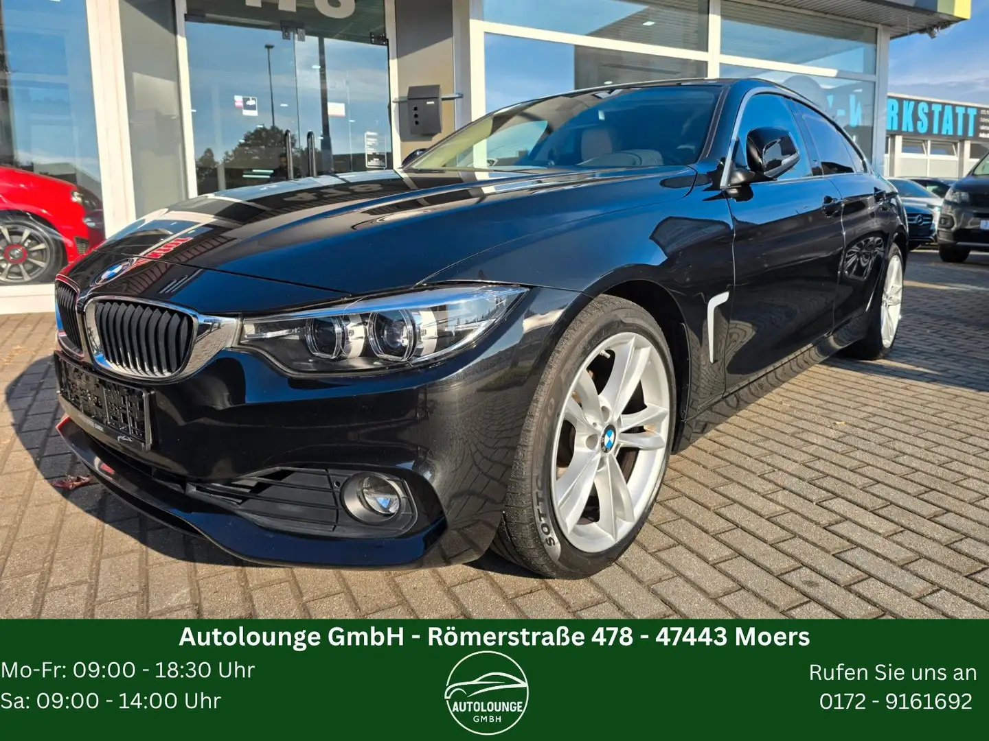 BMW 420 i Gran Coupe Advantage*Navi*LED*PDC* Noir - 1