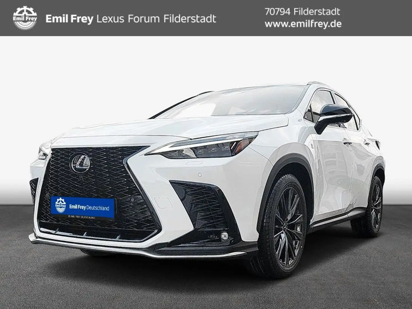 Lexus NX350h F-Sport 4x4 + Alle Extras 2025 Modell NX350 Wit - 1