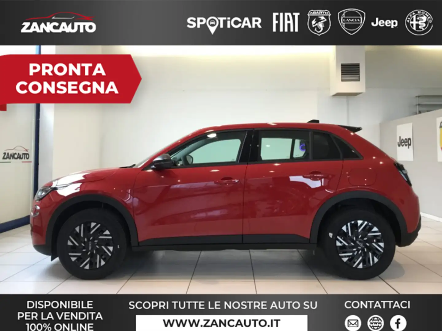 Fiat 600 FIAT 600 Hybrid MHEV - PROMO MESE + TARGA Rosso - 1