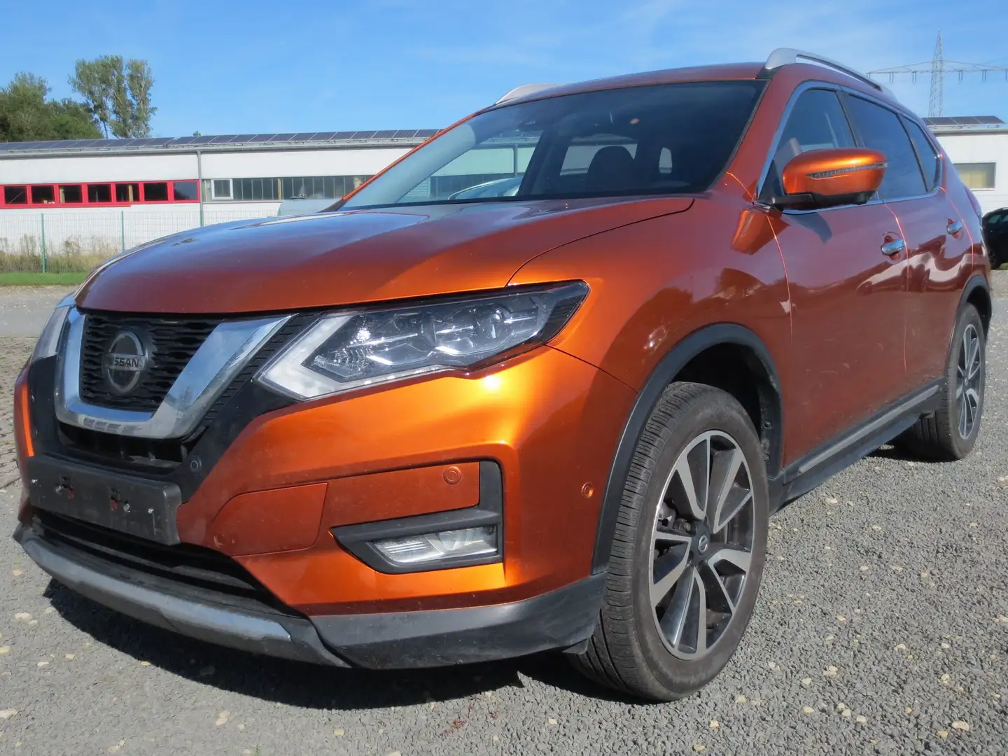 Nissan X-Trail Tekna Automatik *7SITZE/LED/SD/NAVI/AHK* Orange - 1