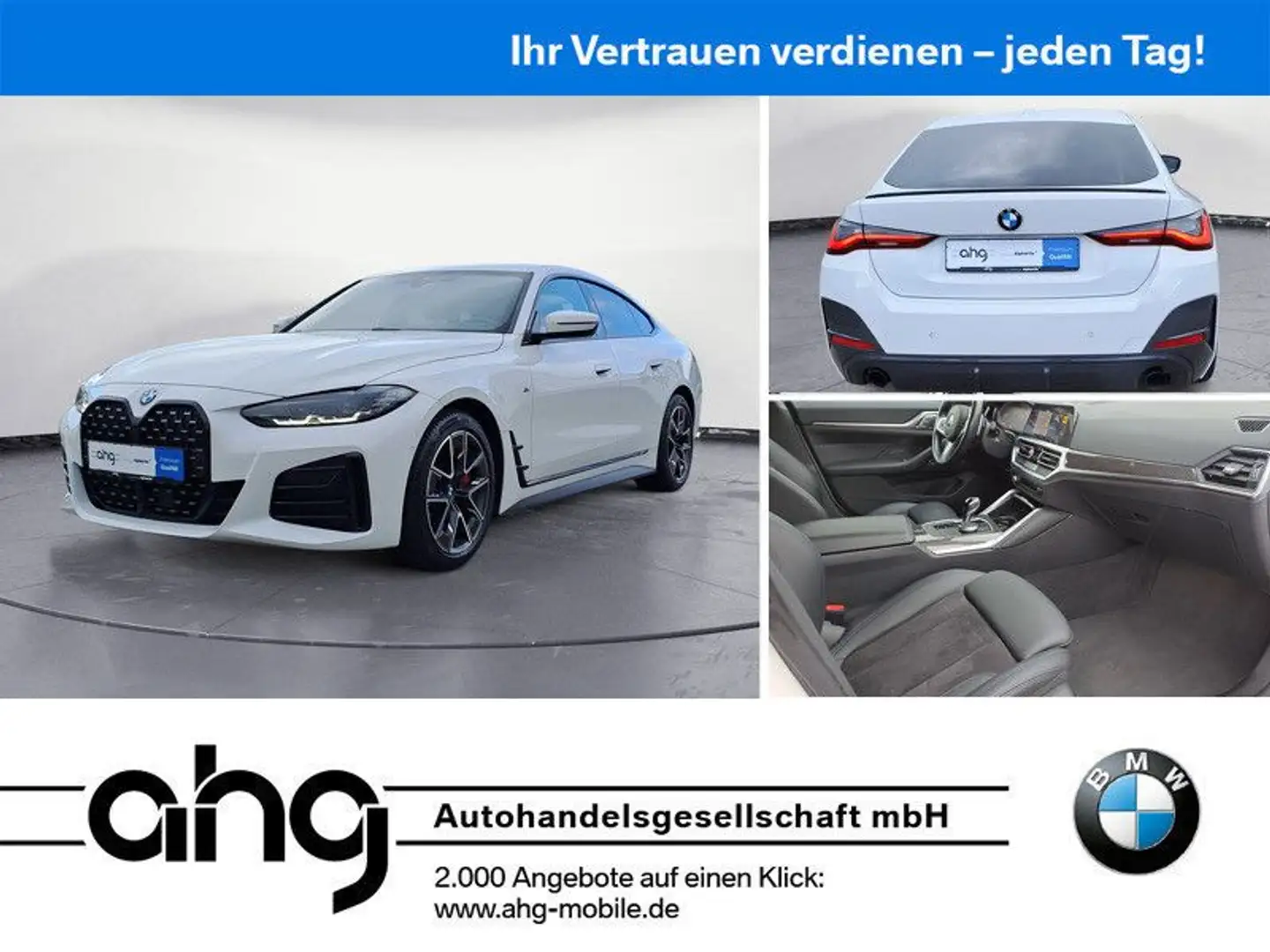 BMW 430 M Sport Sport Aut. HIFI Weiß - 1