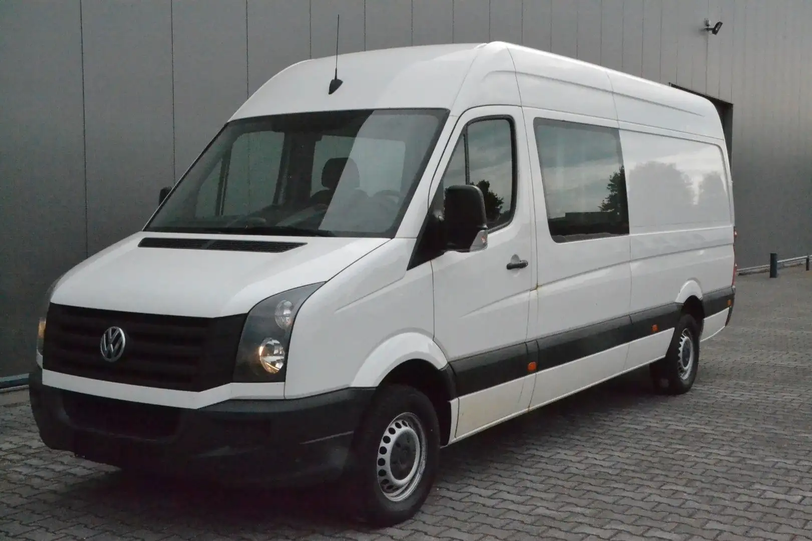 Volkswagen Crafter  35 lang L3H2 Klima Temp Doppel Kabine Weiß - 1