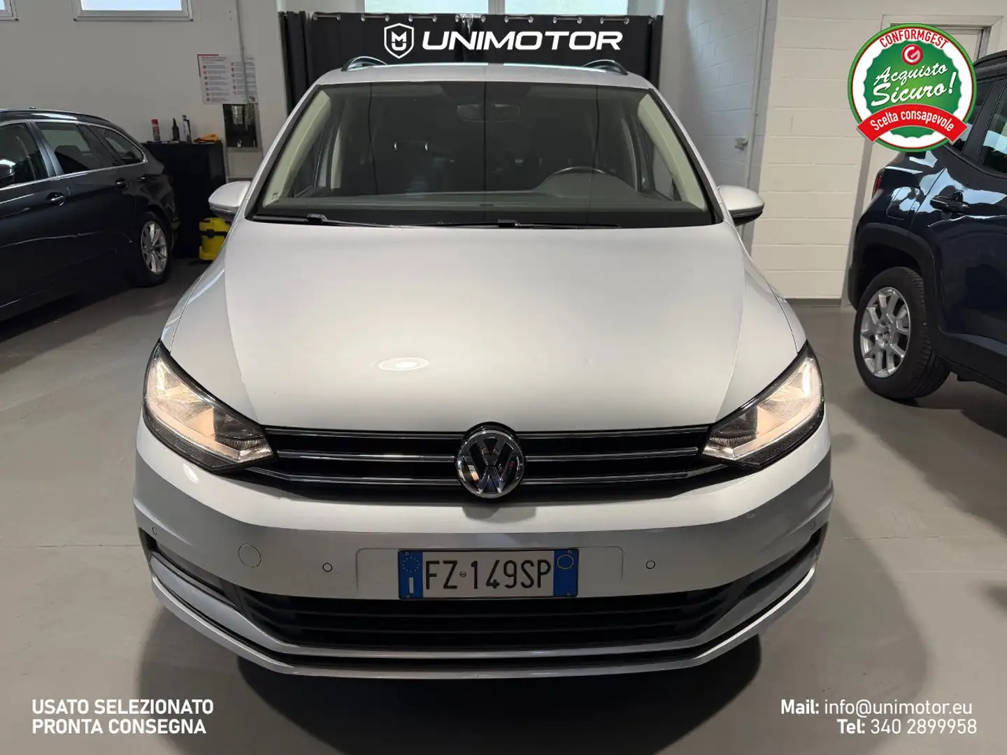 Volkswagen Touran Business 2.0 TDI BlueMotion 150cv DSG - 5 posti Argent - 2
