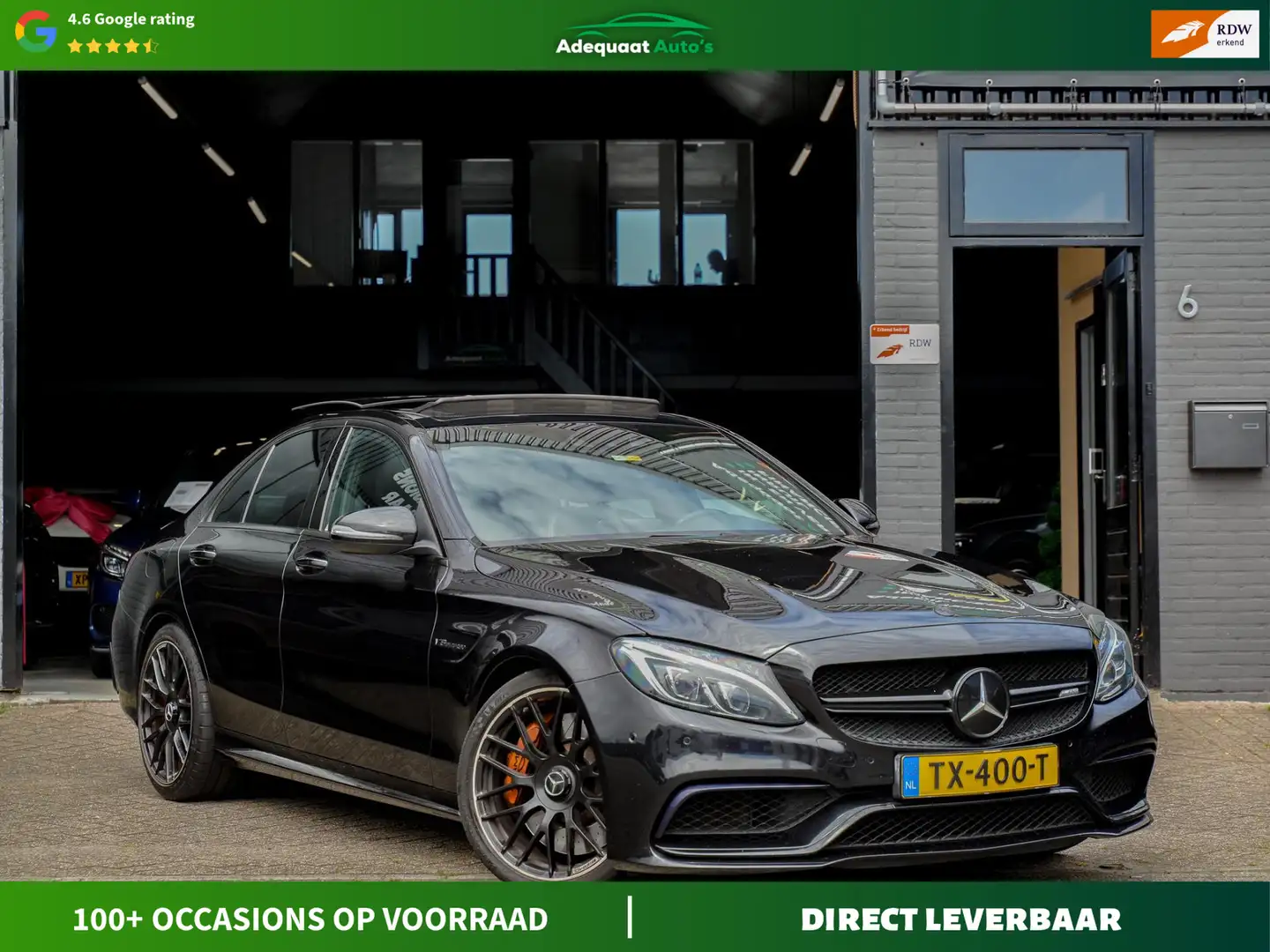 Mercedes-Benz C-klasse C63s AMG S Edition 1|Head-up|Pano|Cam Black - 1