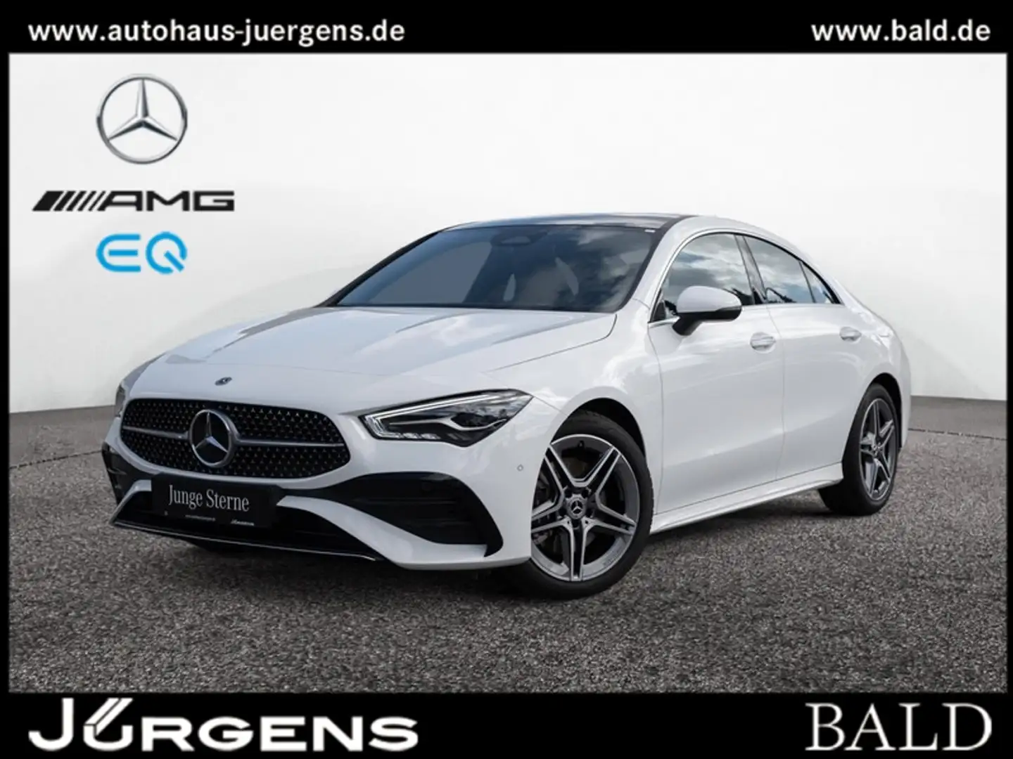 Mercedes-Benz CLA 220 d Coupé AMG-Sport/LED/Cam/Pano/Mopf/18' Weiß - 2