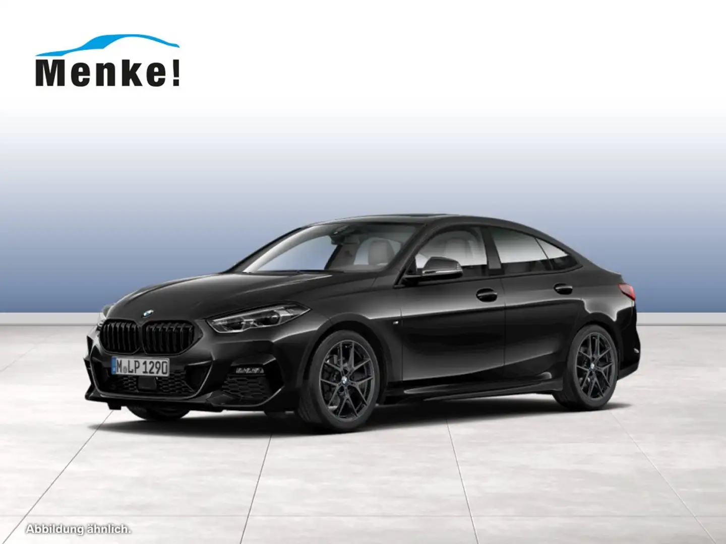 BMW 218 i M Sport HK HiFi DAB LED WLAN Pano.Dach RFK Negro - 1
