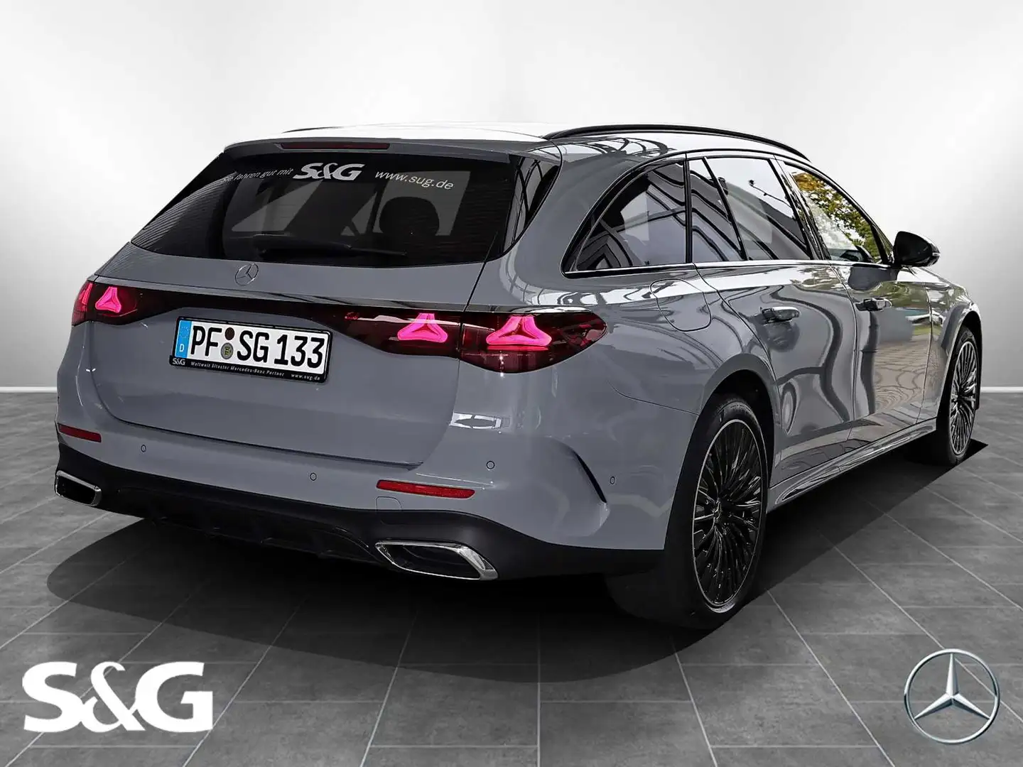 Mercedes-Benz E 450 d 4M T AMG Standhz.+360°+LED+AHK+Pano+HUD Grau - 2