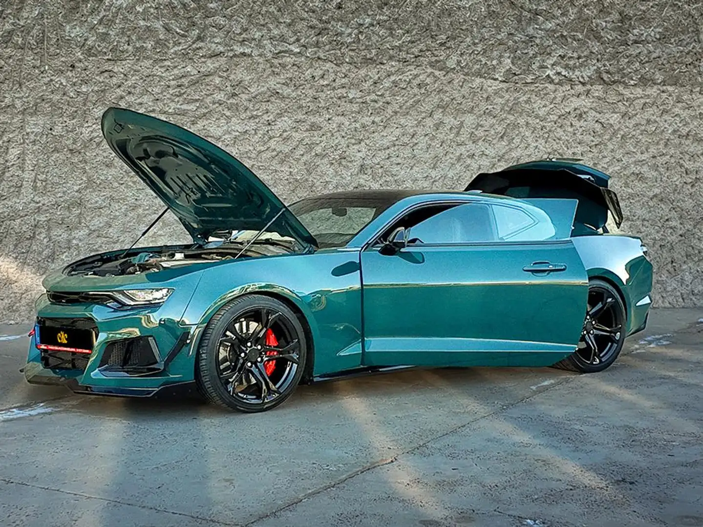 Chevrolet Camaro Camaro 6.2 Coupé Aut. Verde - 2