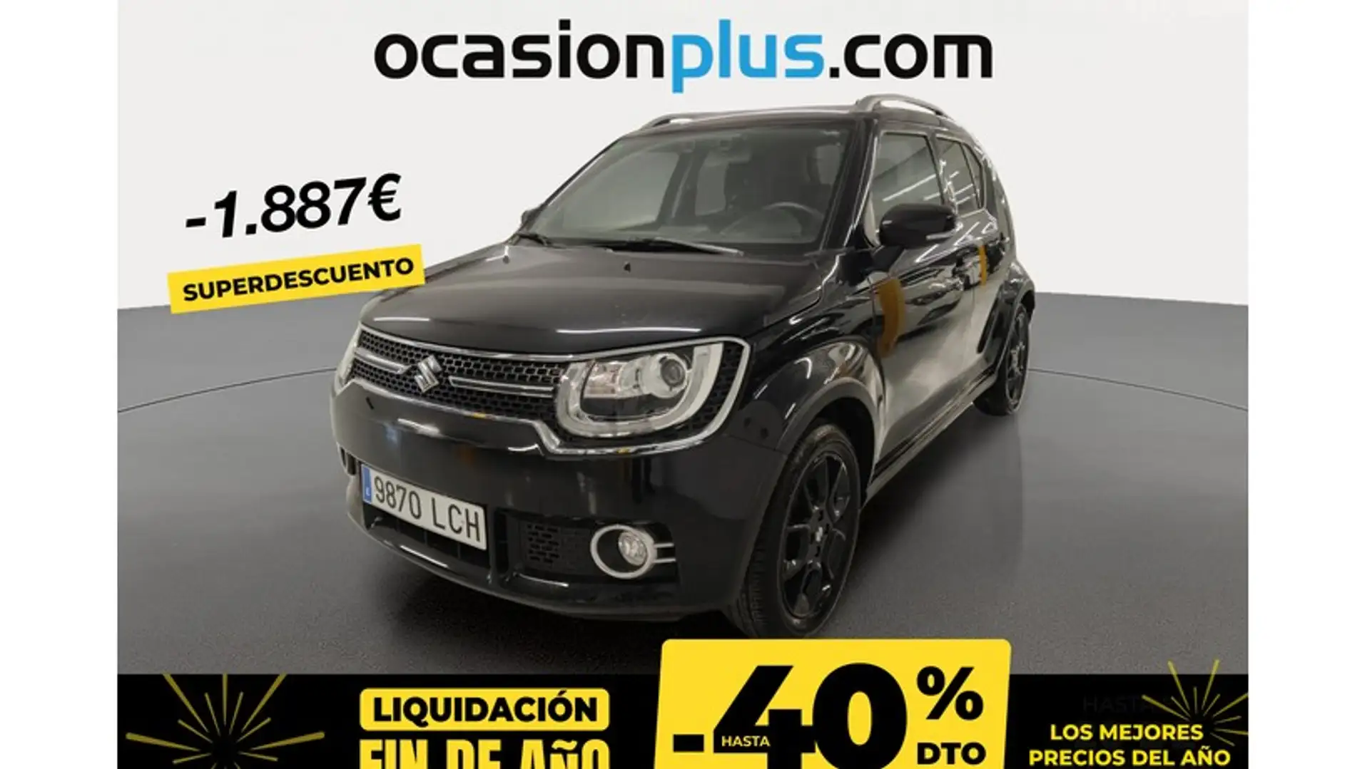 Suzuki Ignis 1.2 Mild Hybrid EVAP GLX 2WD Noir - 1