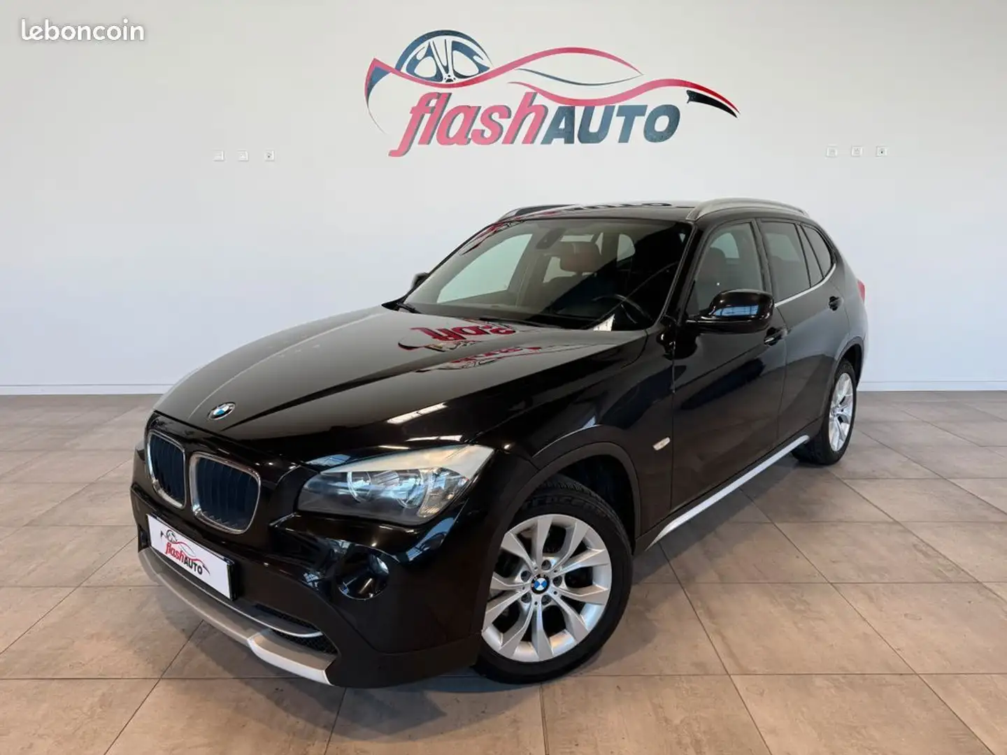 BMW X1 18d 2.0 d 136cv-BV6-2012 Noir - 1