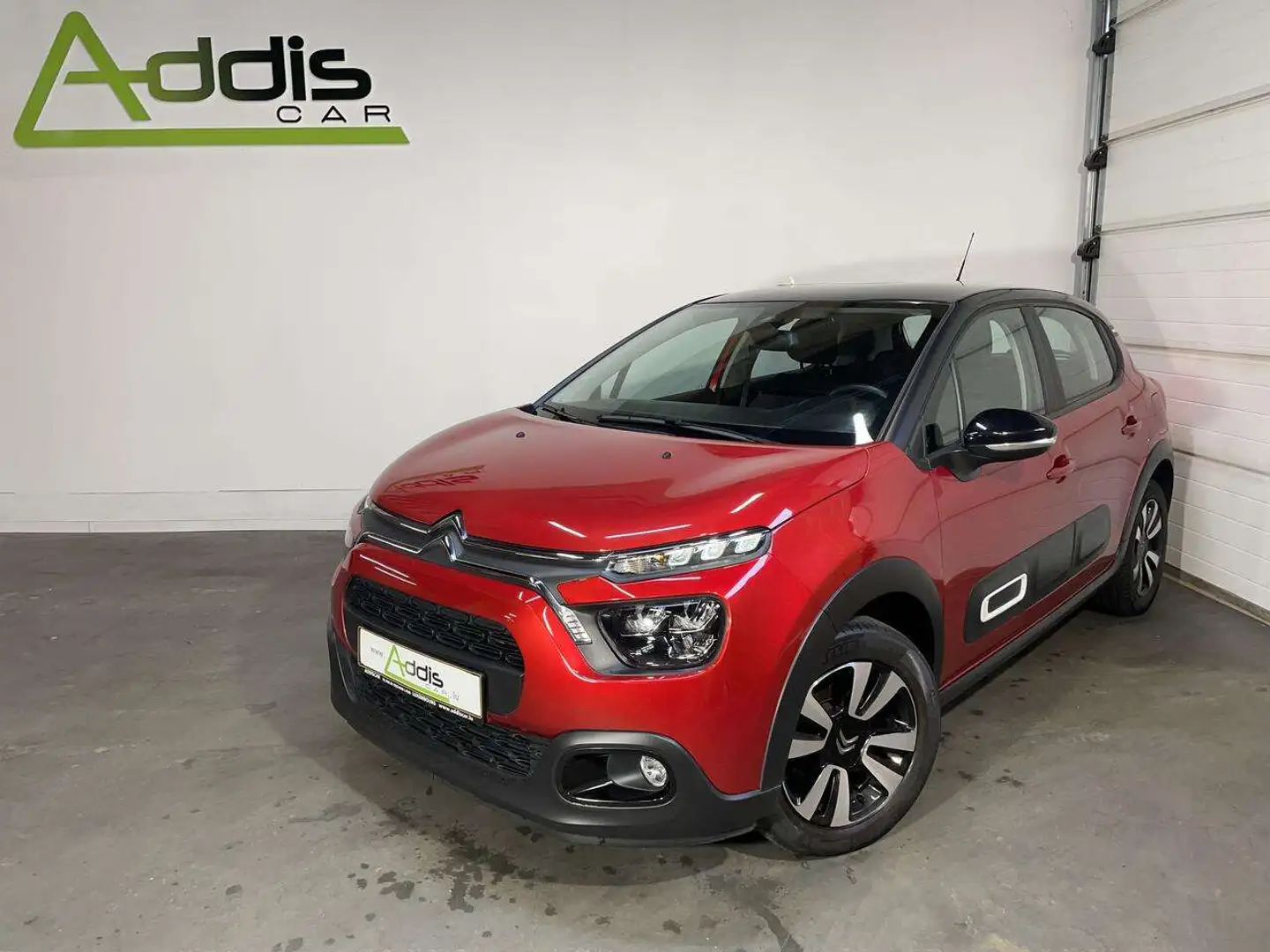 Citroen C3 1.5 BLUEHDI 100 CV SHINE GPS Rouge - 1