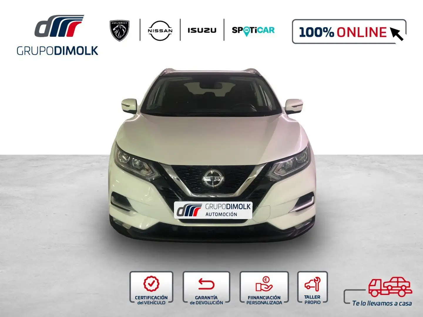 Nissan Qashqai 1.3 DIG-T N-Connecta 4x2 DCT 117kW Weiß - 2
