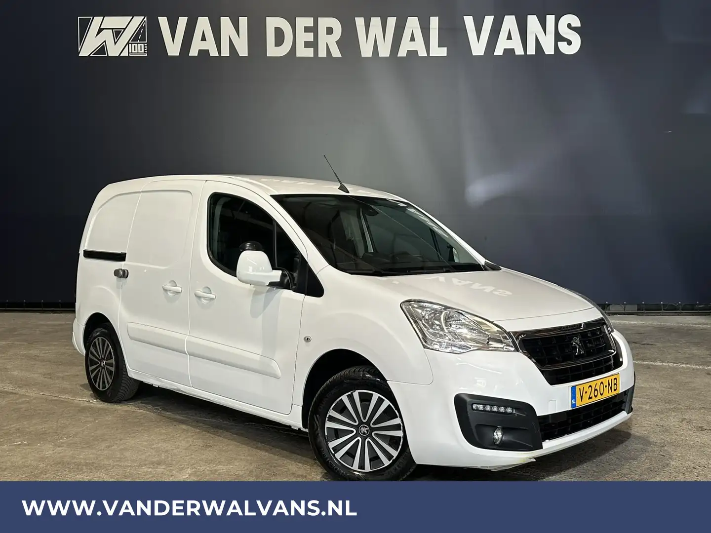 Peugeot Partner 1.6 BlueHDi 100pk L1H1 Euro6 Airco | Navigatie | C Wit - 1