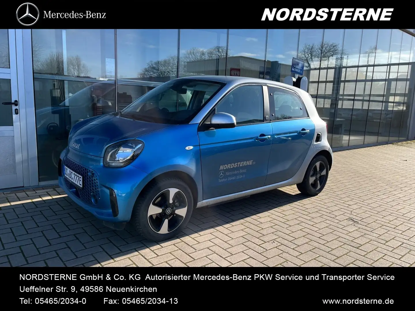 smart forFour smart EQ forfour  Passion Styling/Klima/Sitzhzg. Blau - 1