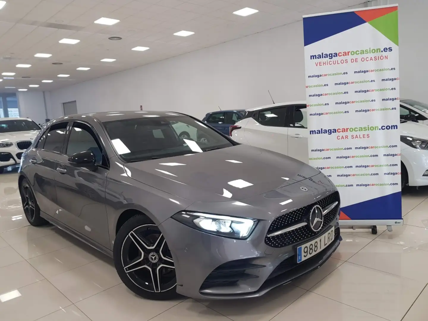 Mercedes-Benz A 200 200d 8G-DCT Gris - 1