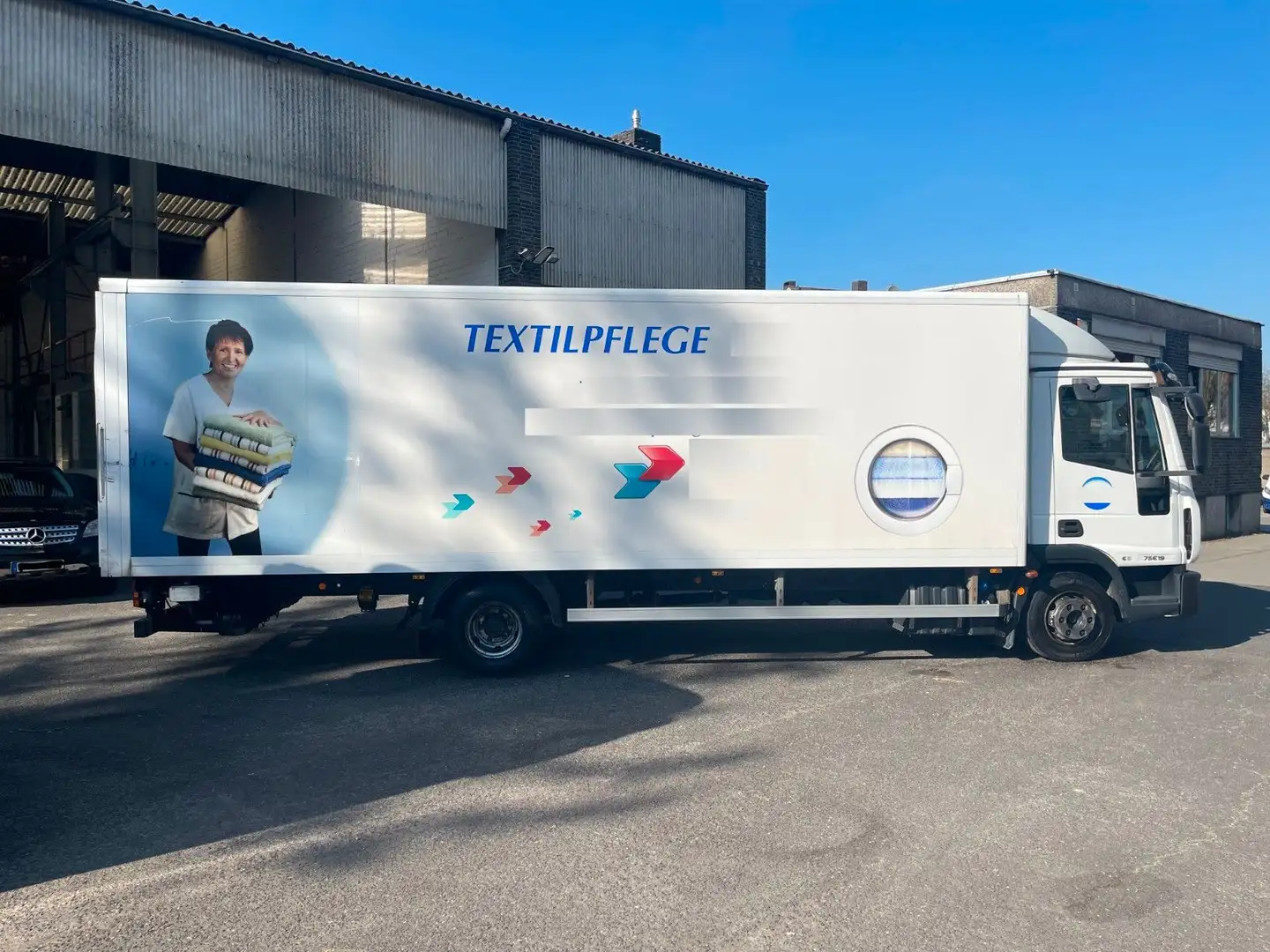 Iveco 75E19 Koffer 7,1 m * LBW * 137kw * Blanc - 2