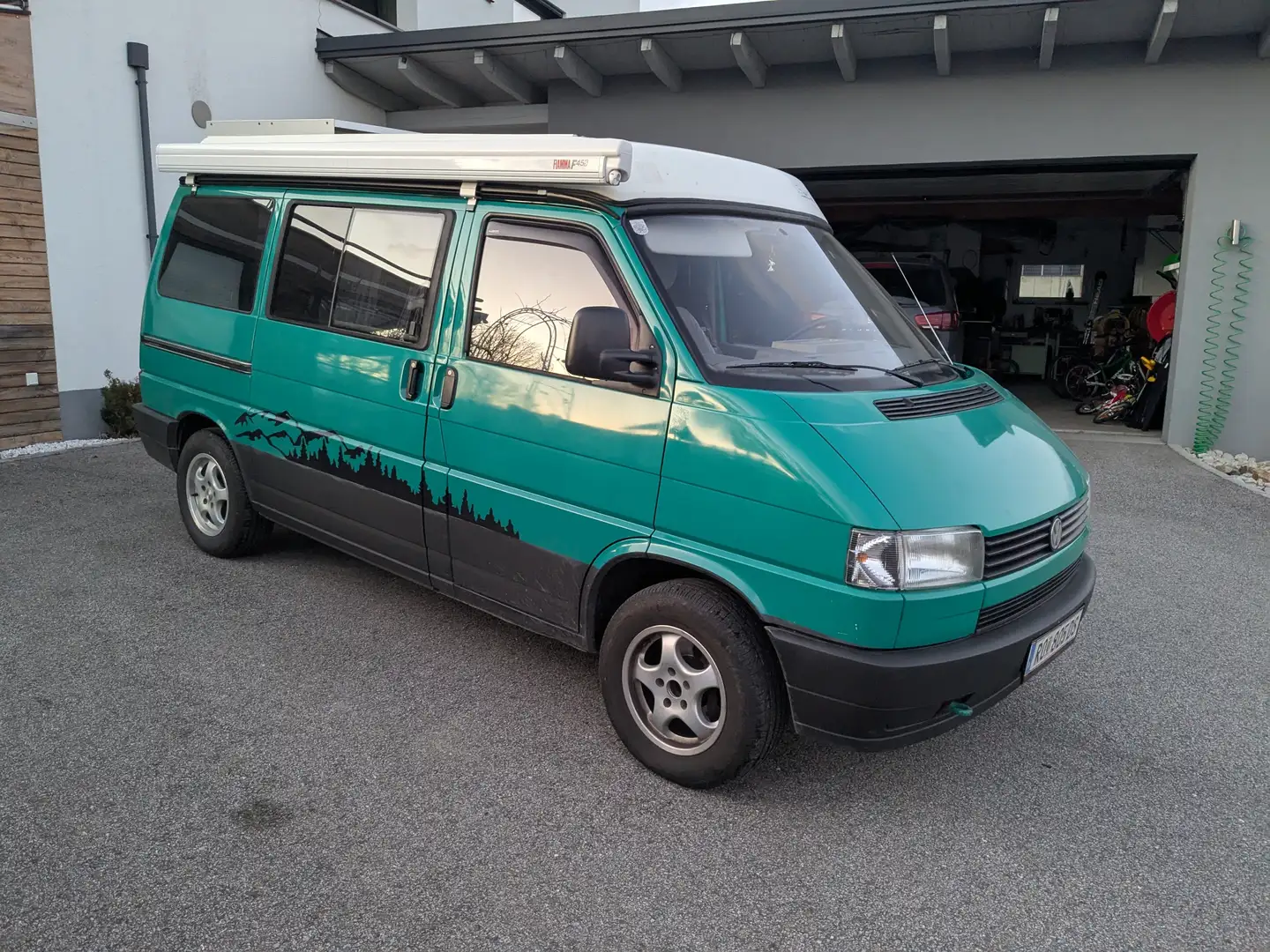 Volkswagen T4 Multivan Camper Wohnmobil Синій - 2