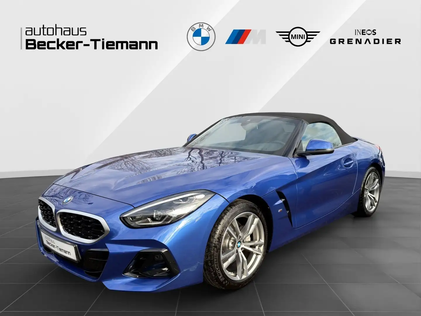 BMW Z4 sDrive20i Automatik/LivePro/CarPlay/Tempomat/PDC/H Blau - 1