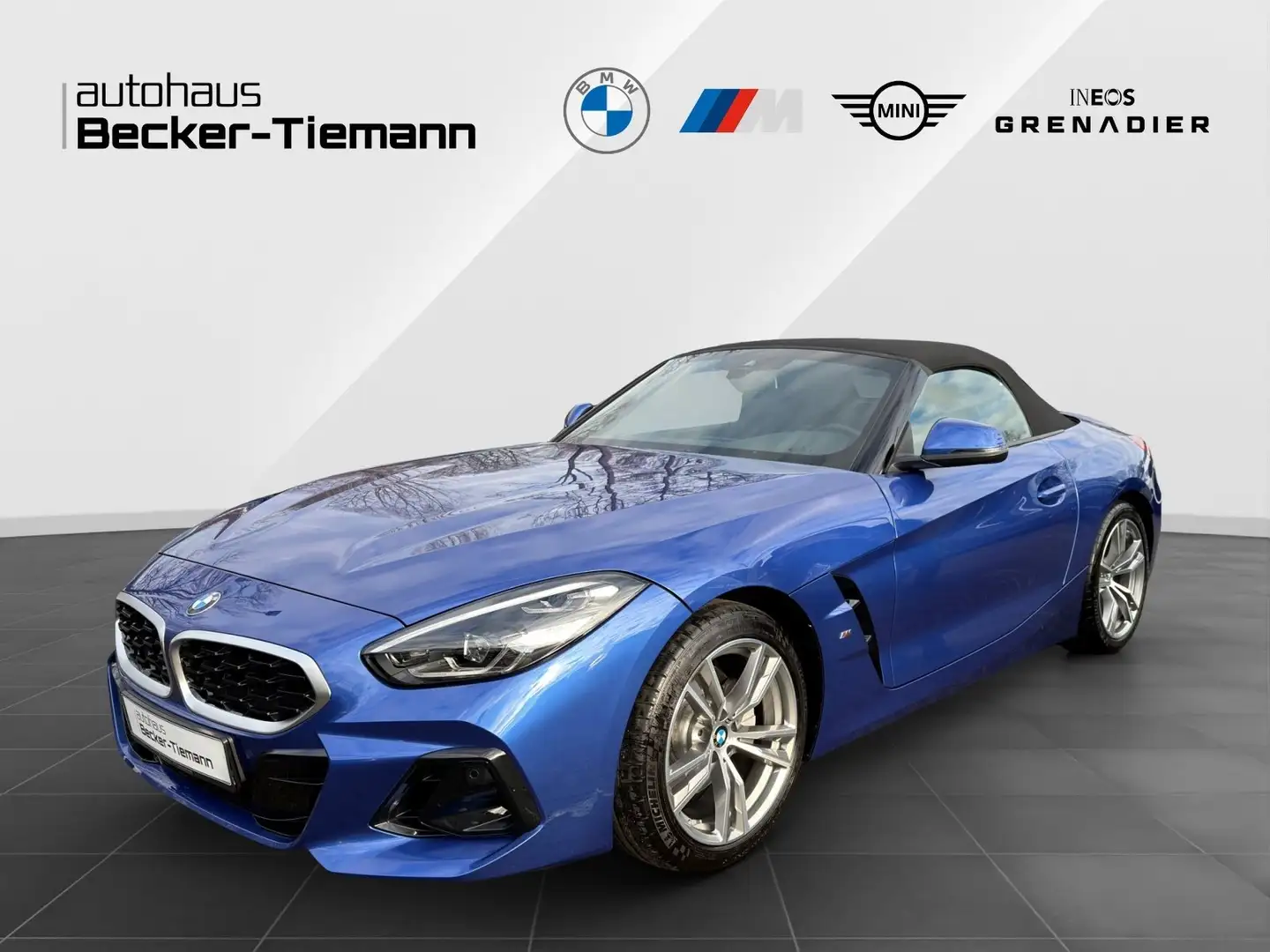BMW Z4 sDrive20i Automatik/LivePro/CarPlay/Tempomat/PDC/H Blau - 1