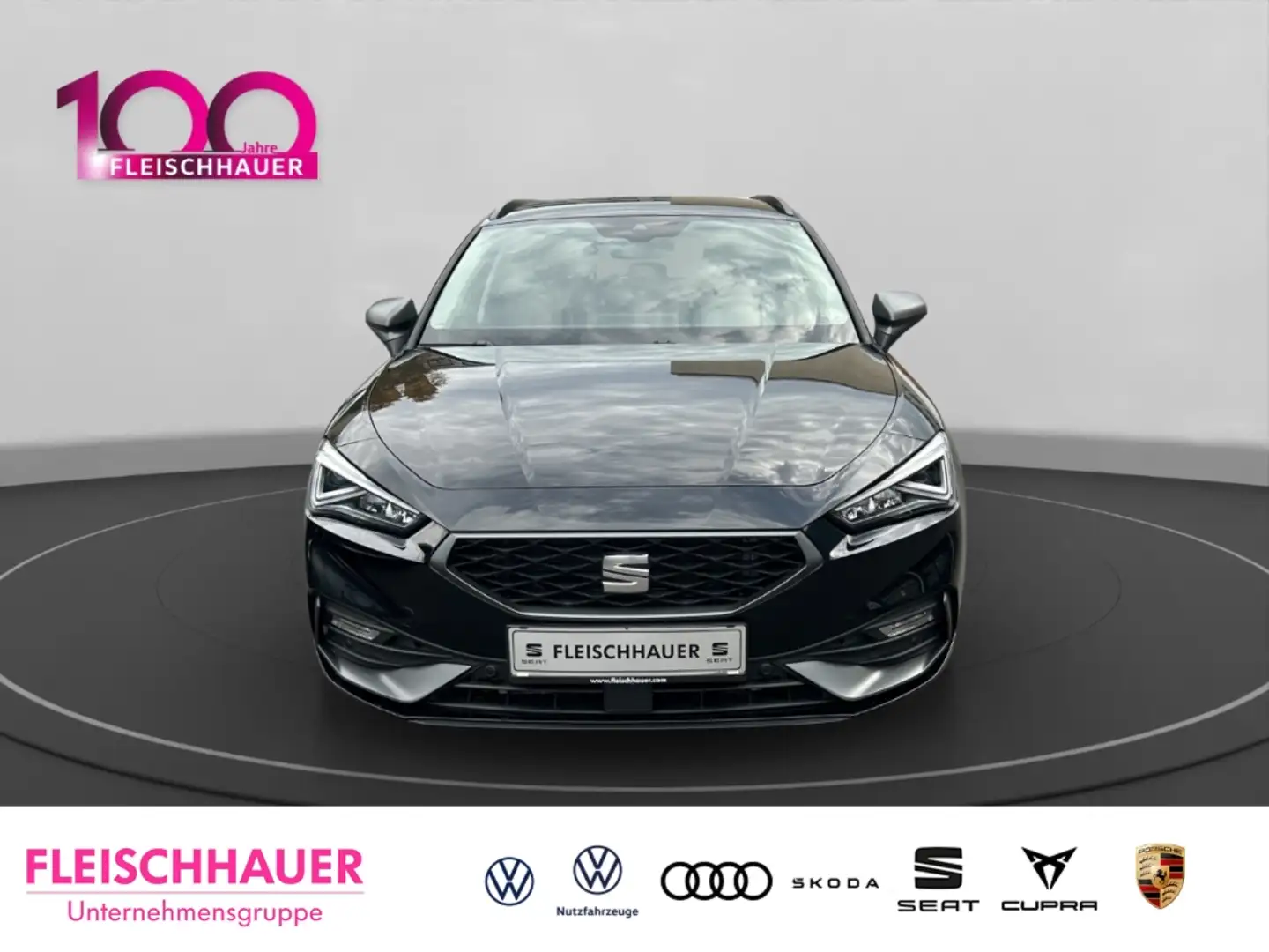 SEAT Leon Sportstourer FR 2.0 TDI DSG+ACC+SHZ+NAVI Negru - 2