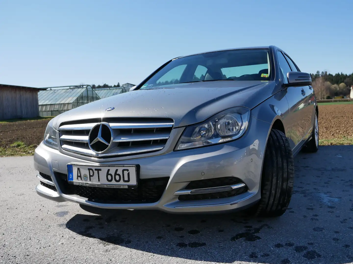 Mercedes-Benz C 220 C 220 CDI DPF BlueEFFICIENCY Avantgarde Edition Silber - 2