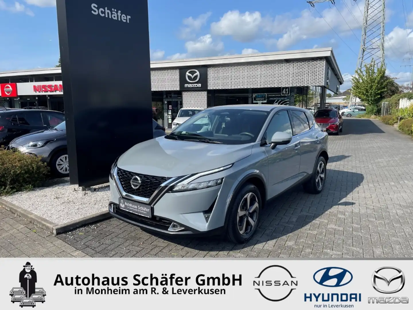 Nissan Qashqai N-Connecta Navi 360 Kamera SHZ LED El. Heckklappe Gris - 1