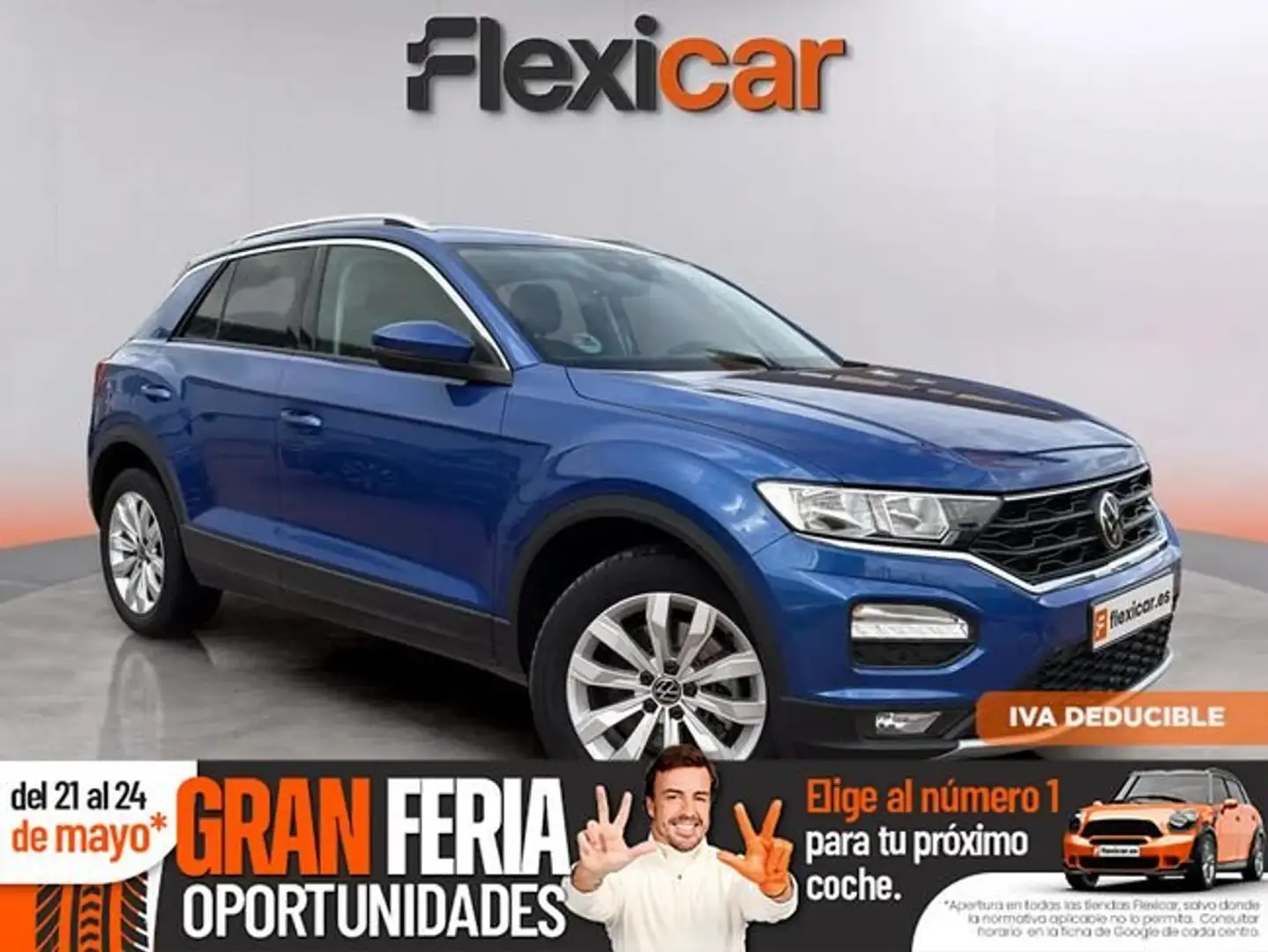 Volkswagen T-Roc 2.0TDI Advance DSG7 Azul - 1