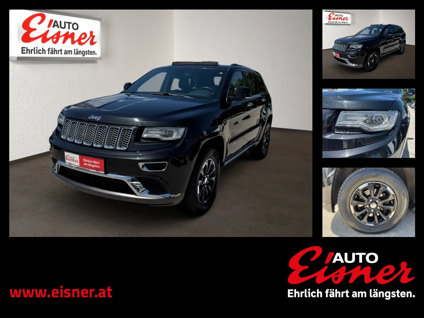 Jeep Grand Cherokee 3.0 V6 CRD SUMM Schwarz - 1