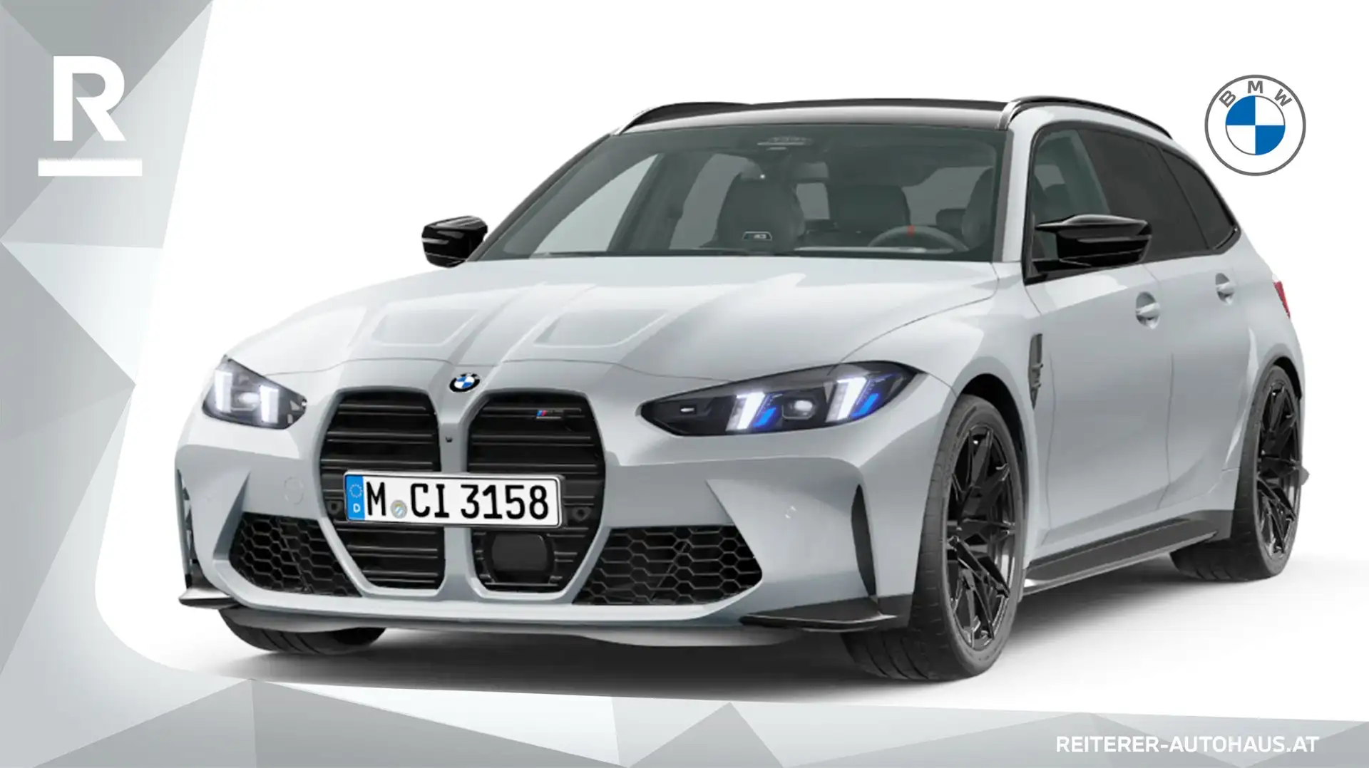 BMW M3 M3 Competition M xDrive Grau - 1