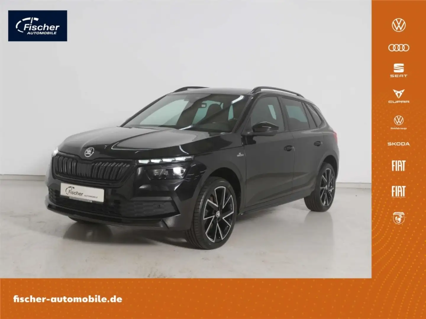 Skoda Kamiq 1.0 TSI Monte Carlo 6-Gg. P-Dach/LED/PDC Schwarz - 1