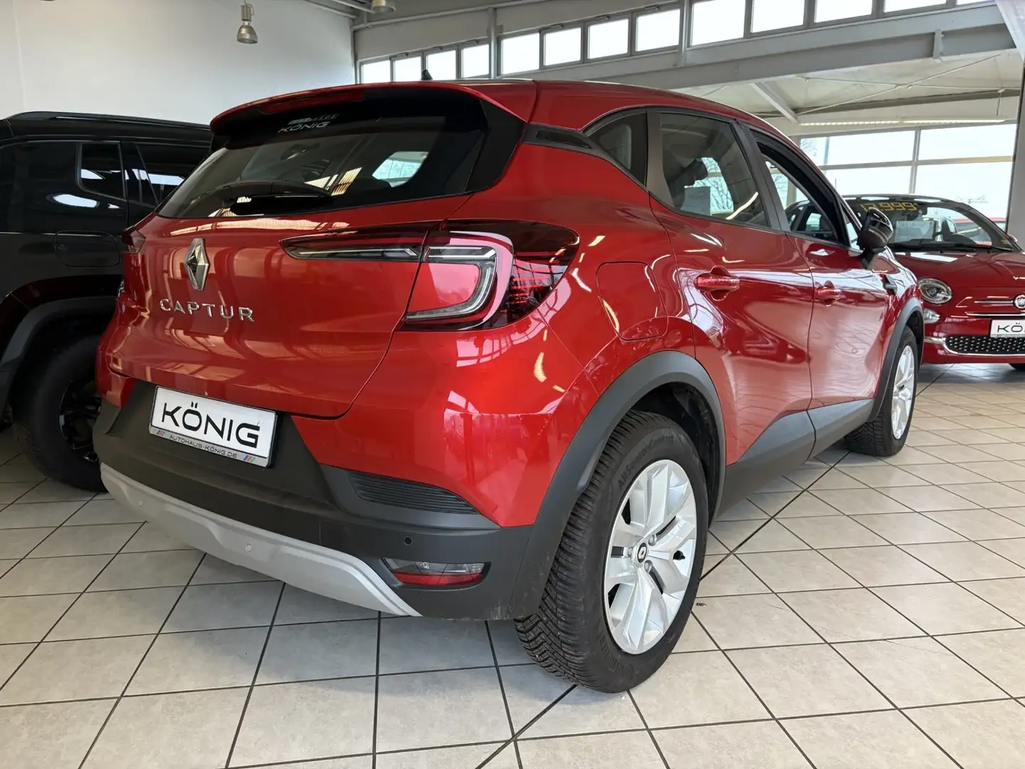 Renault Captur 1.3 TCe 140 EVOLUTION Klima Automatik Rot - 2