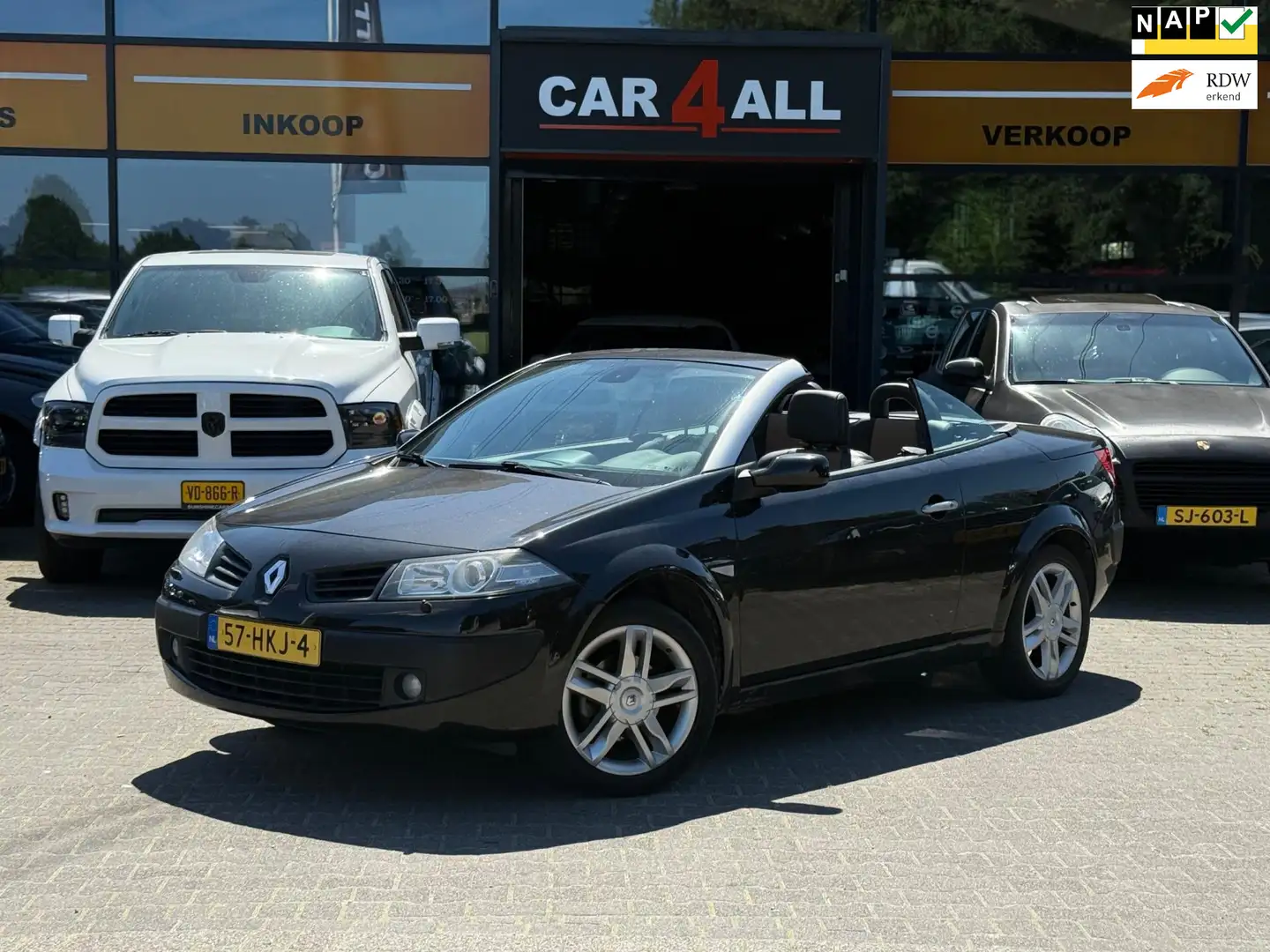 Renault Megane Coupé-Cabriolet 2.0-16V Privilège STLVRM/PDC/6BAK/ Schwarz - 1