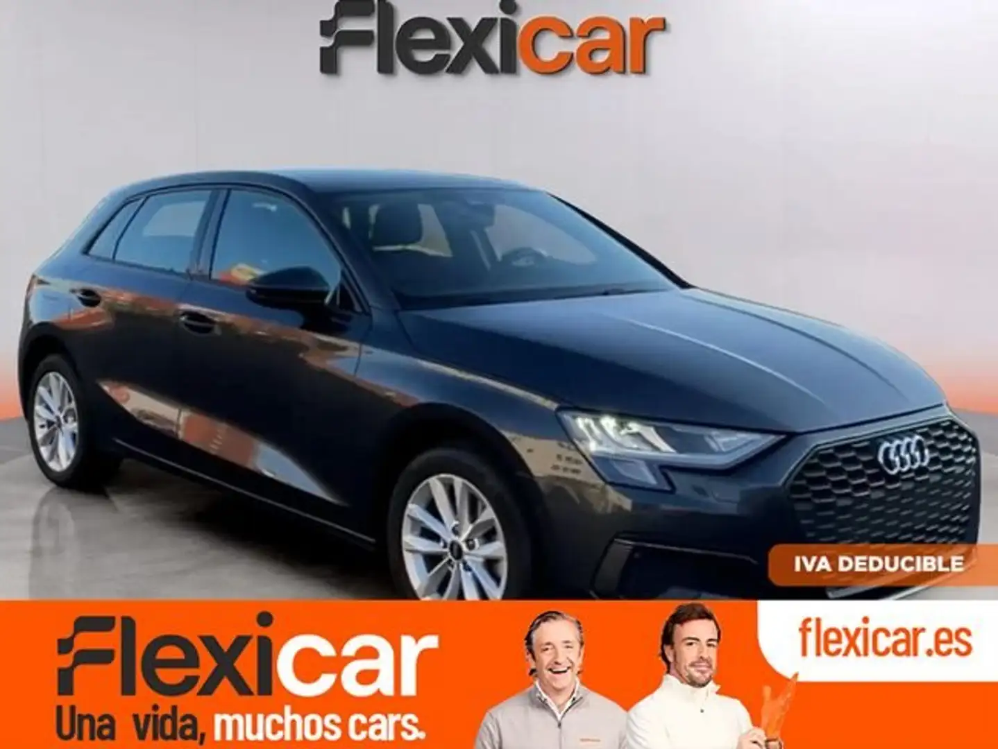 Audi A3 Sportback Black line 30 TFSI 81kW S tron Gris - 1