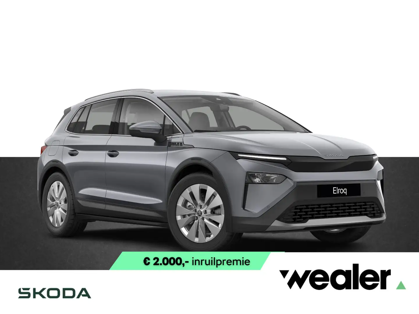Skoda Elroq Business Edition Tour 286 PK | Business Upgrade Cl Gris - 1